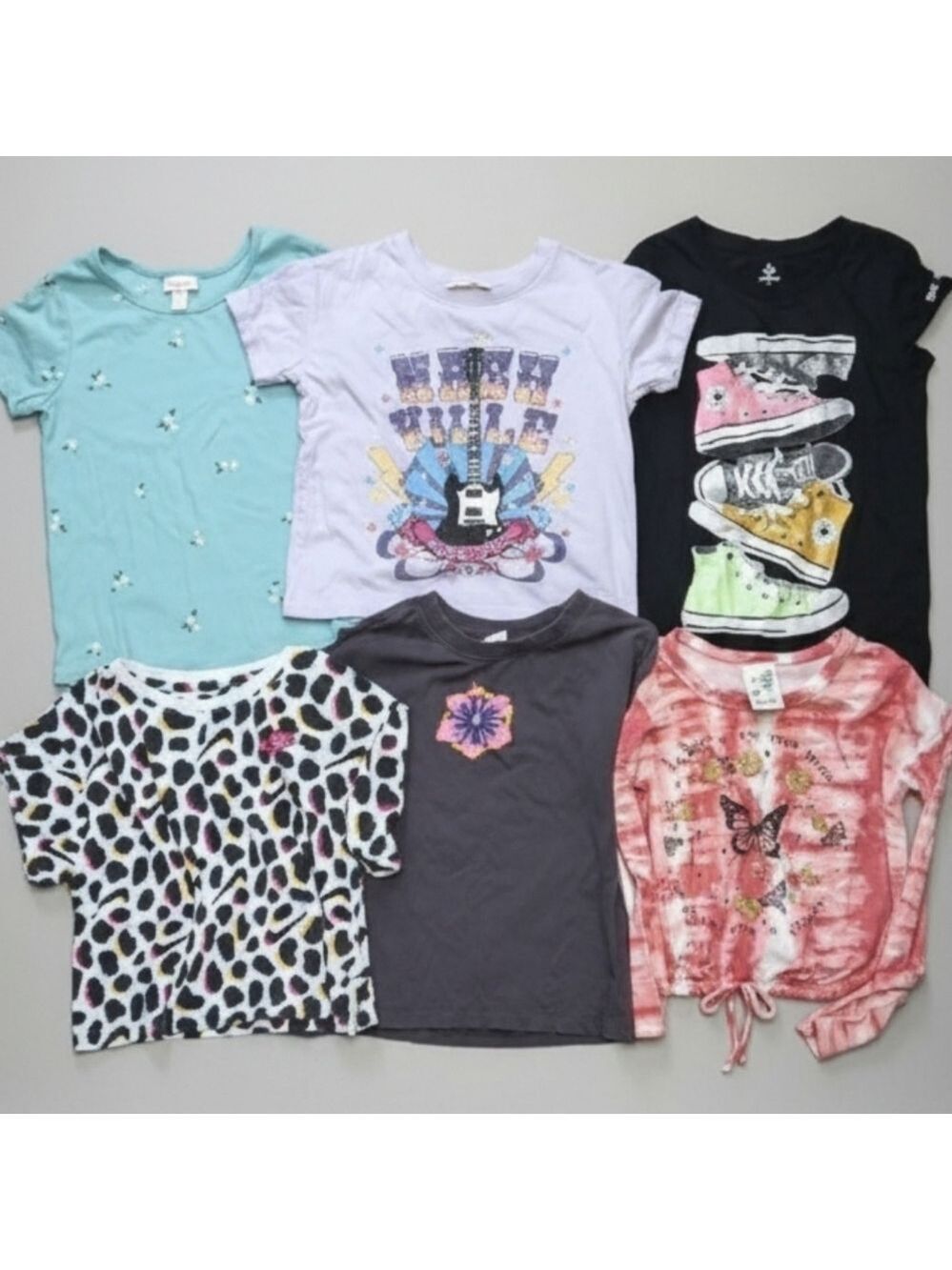 Assorted Kids Short Sleeve Tees - Pack of 6